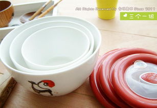 禮品裝微波爐保鮮密封碗三件套 廠家直銷，勁爆低價瘋搶中！